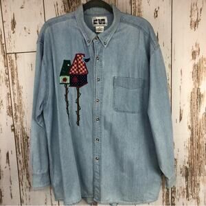 Vintage, Most Wanted Chambray Shirt, XL.  In good used condition!